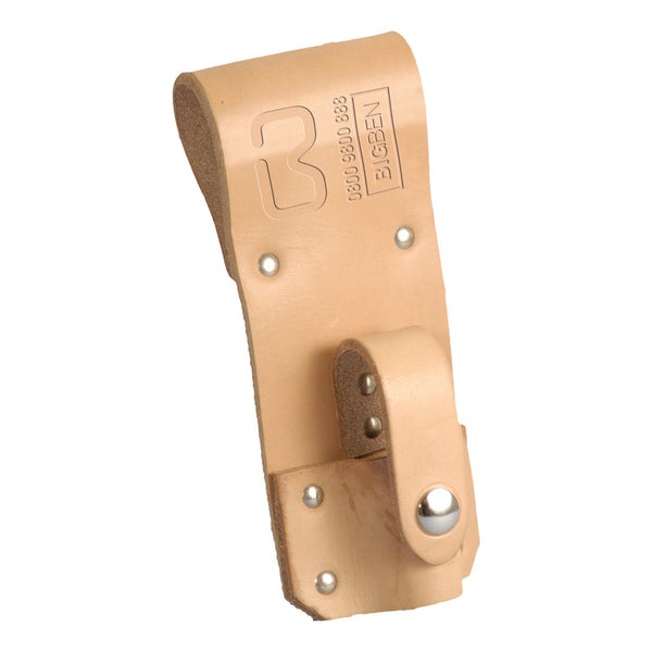 Natural leather BIGBEN® Long Single Spanner Frog with Safety Loop