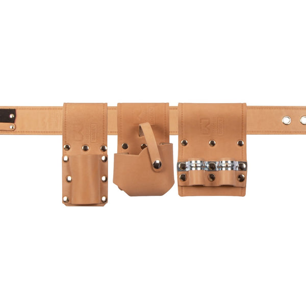 BIGBEN® Scaffolder’s Leather Kit with Spanner Frog, Tape Frog and Level Frog