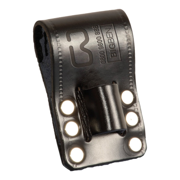 Black leather BIGBEN® Single Spanner Frog