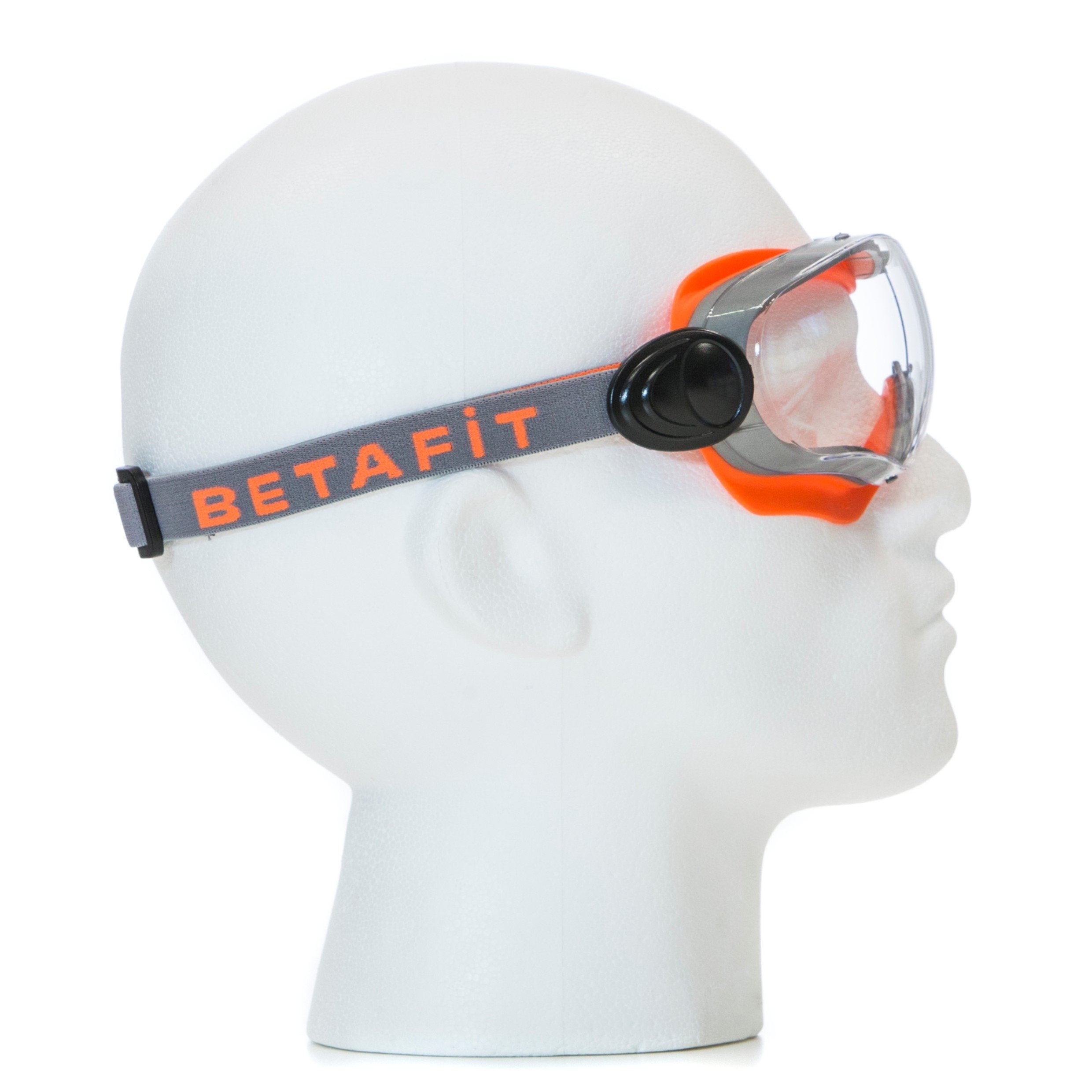 Eiger Anti-Scratch & Fog Resistant Safety Goggles - Clear Lens