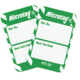 Microtag Inserts: Next Test Green - 10 Pack