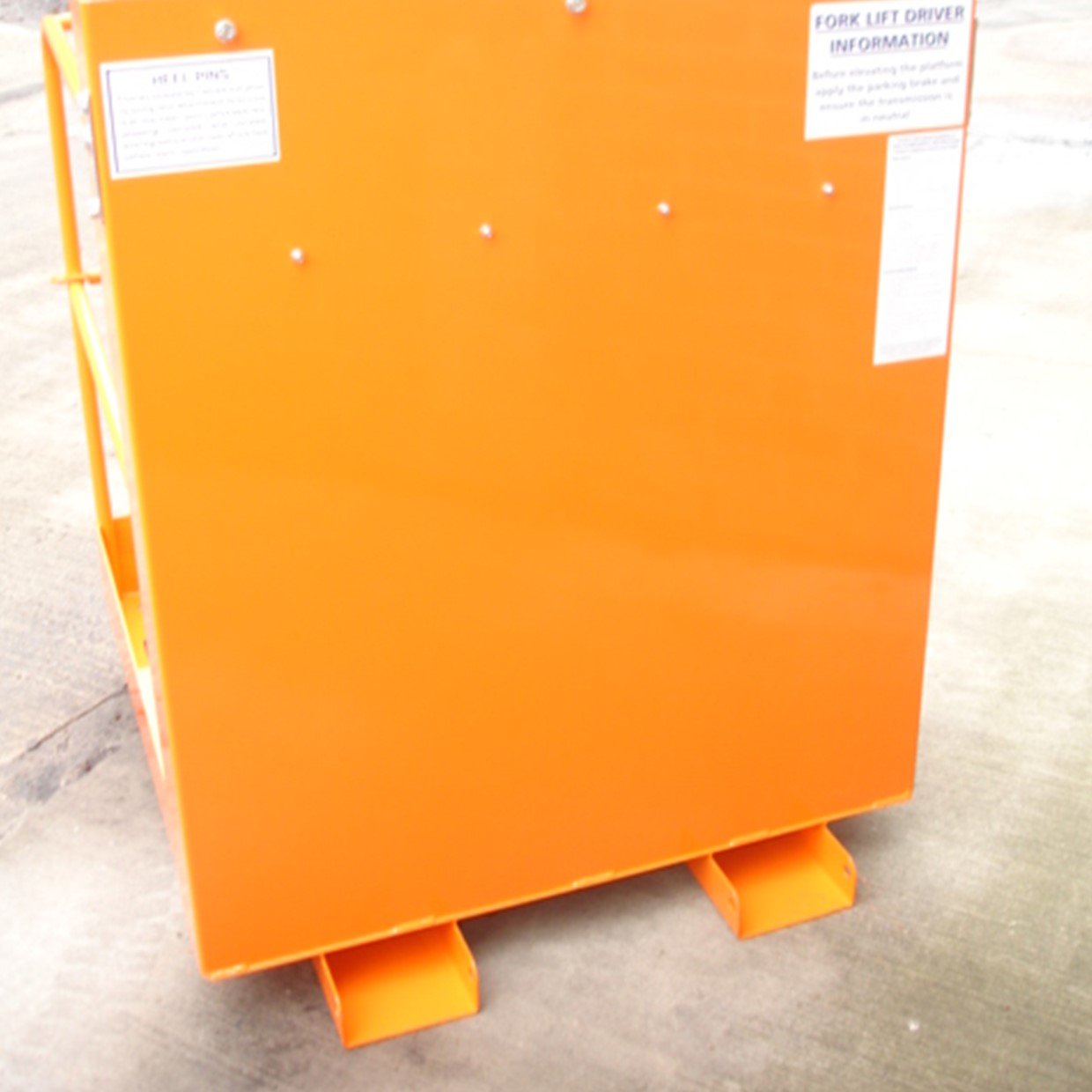 Fork Mounted Work Access Platform